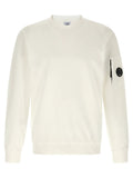 C.P. Company White Cotton Sweatshirt
