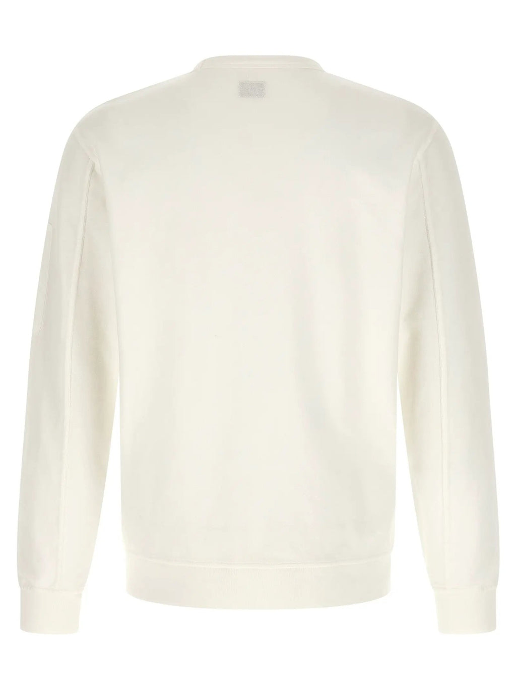 C.P. Company White Cotton Sweatshirt