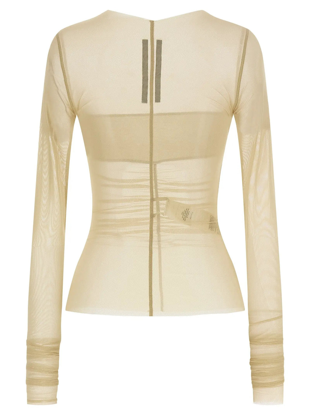 Rick Owens Beige Nylon Shirt