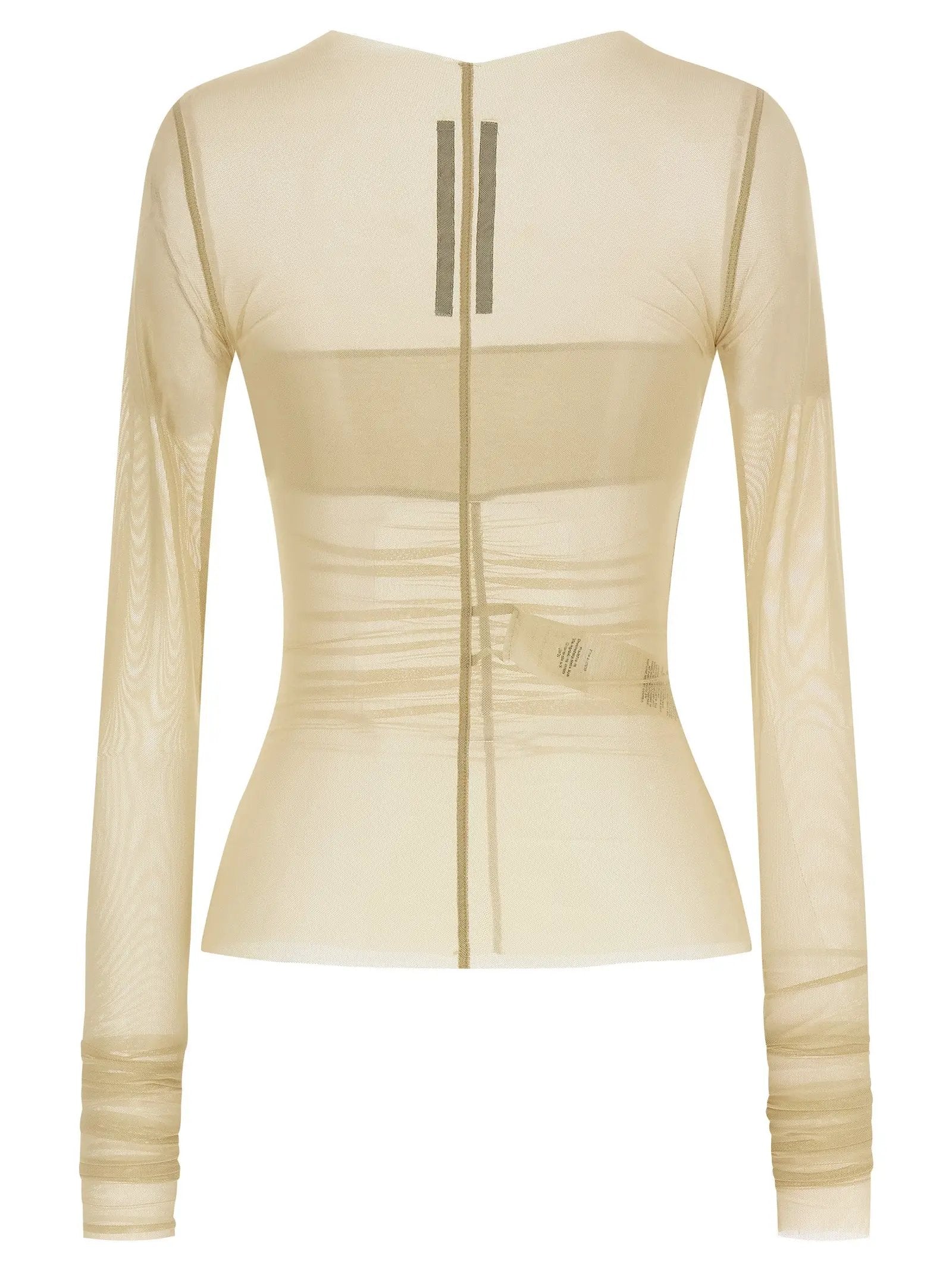 Rick Owens Beige Nylon Shirt