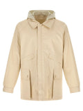 Lemaire Beige Linen Shell Jacket