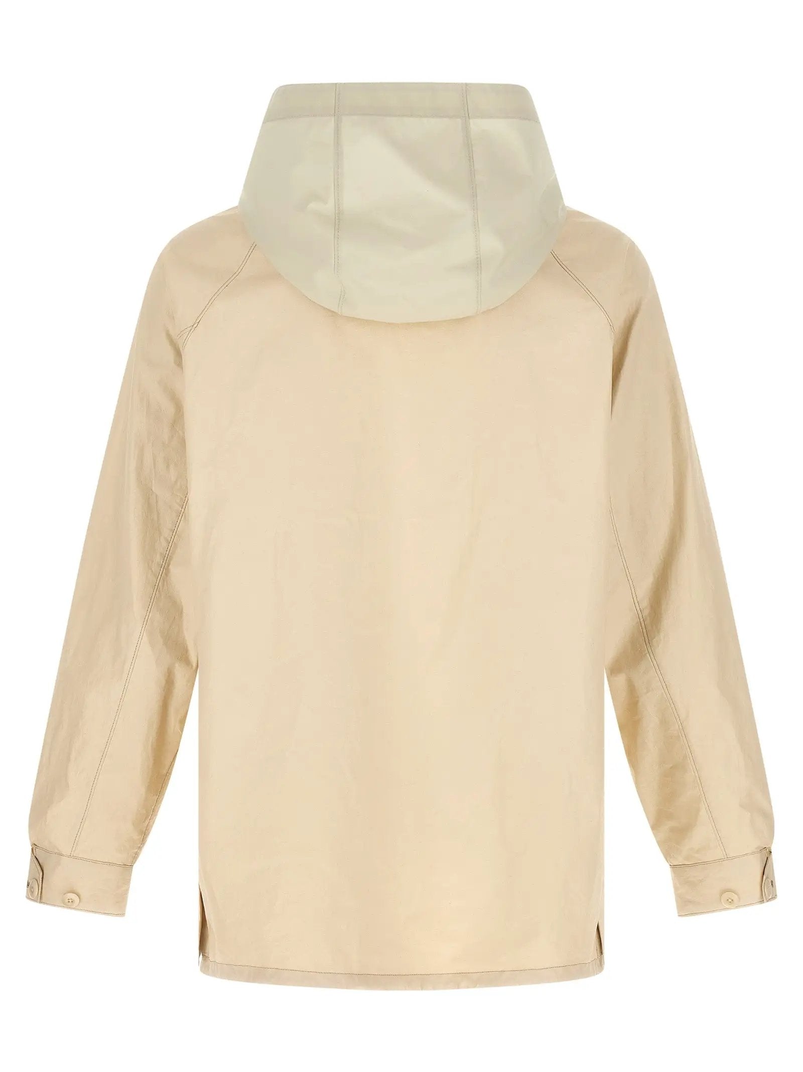 Lemaire Beige Linen Shell Jacket