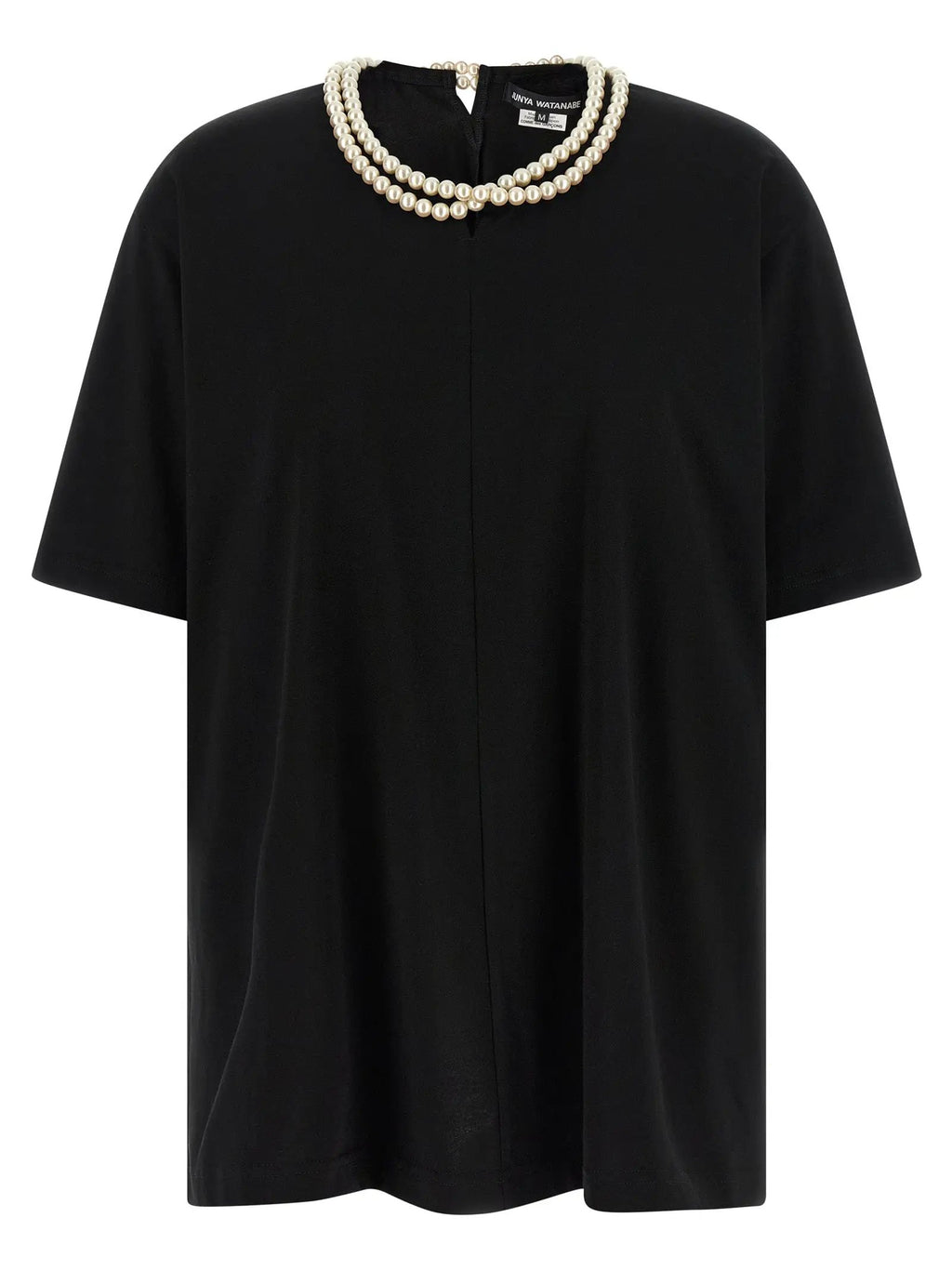 Junya Watanabe Black Cotton T-Shirt