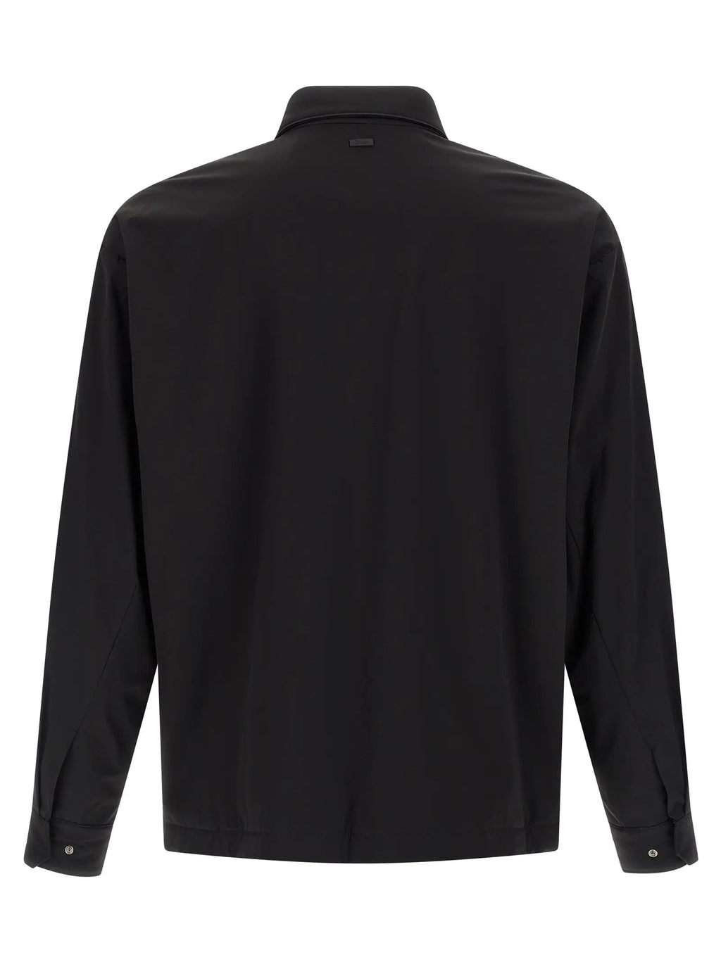 Herno Black Polyamide Shell Jacket