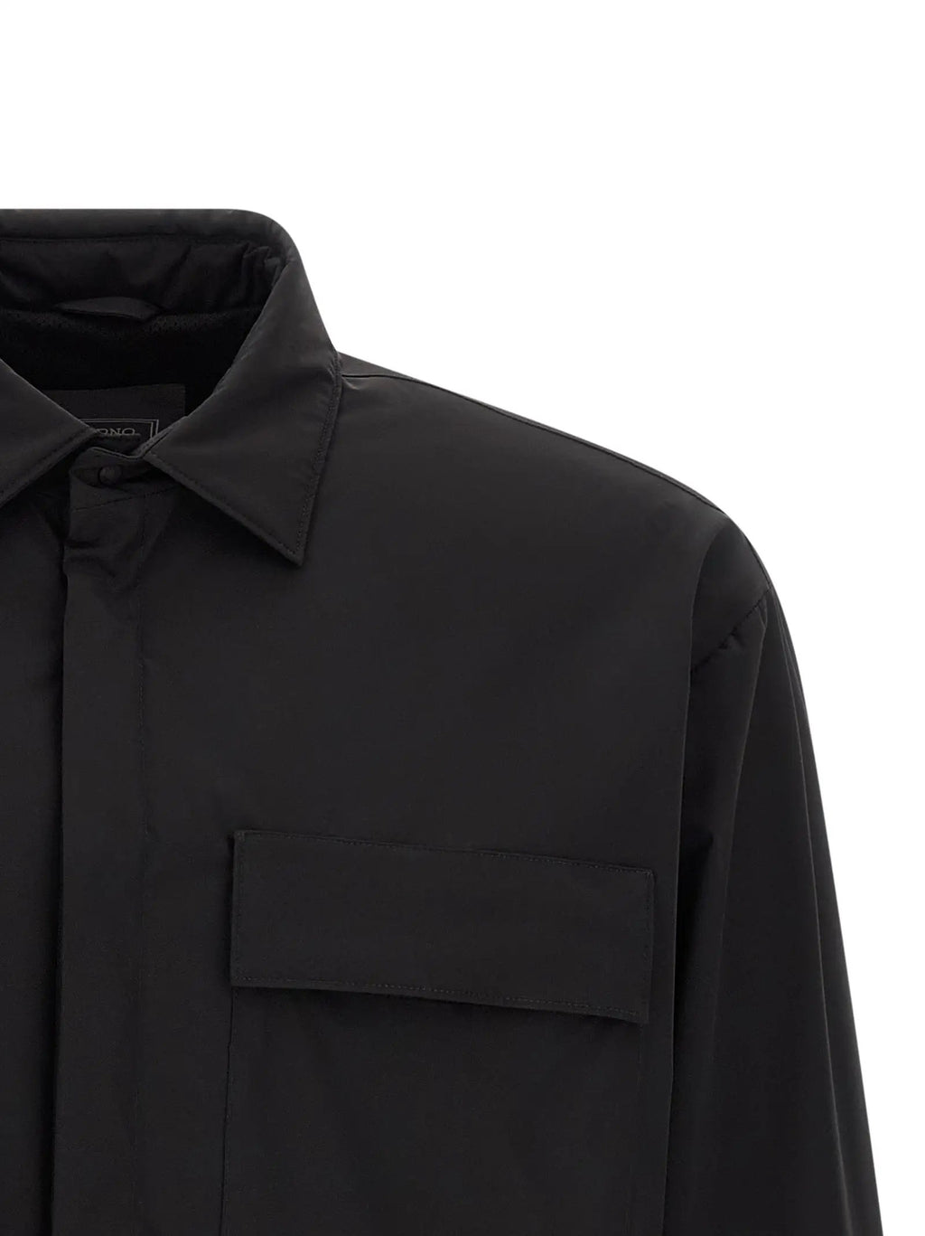 Herno Black Polyamide Shell Jacket
