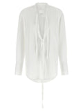 Maison Margiela White Cotton Blouse