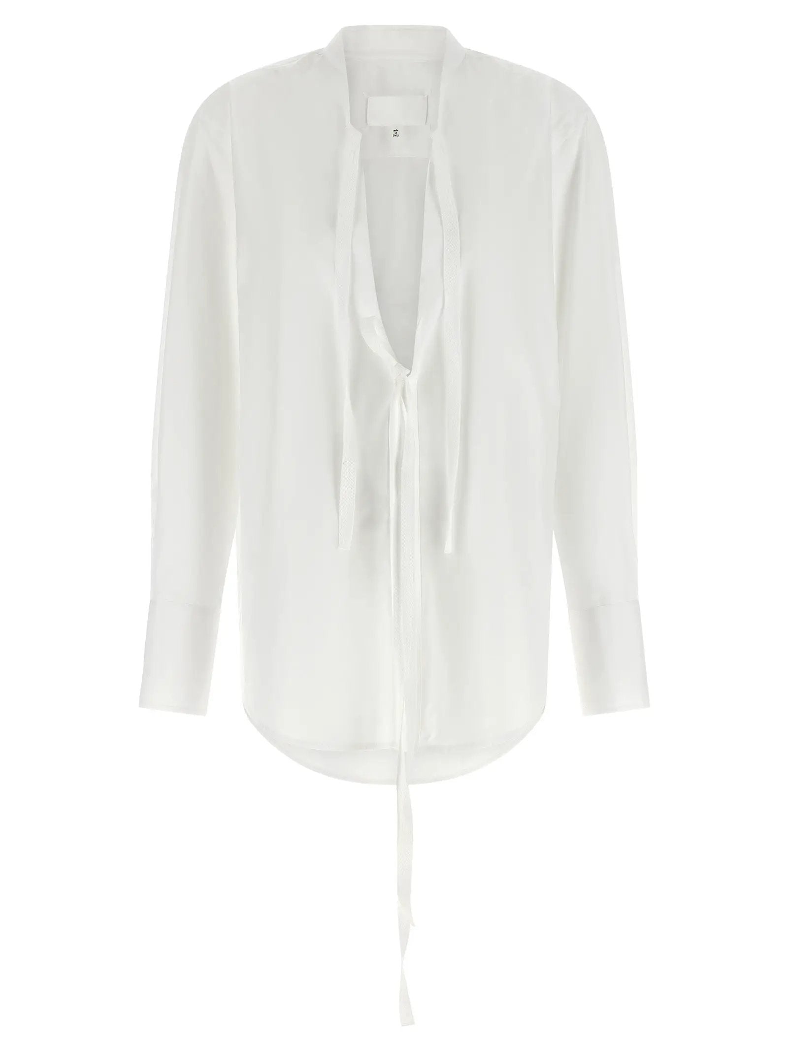 Maison Margiela White Cotton Blouse
