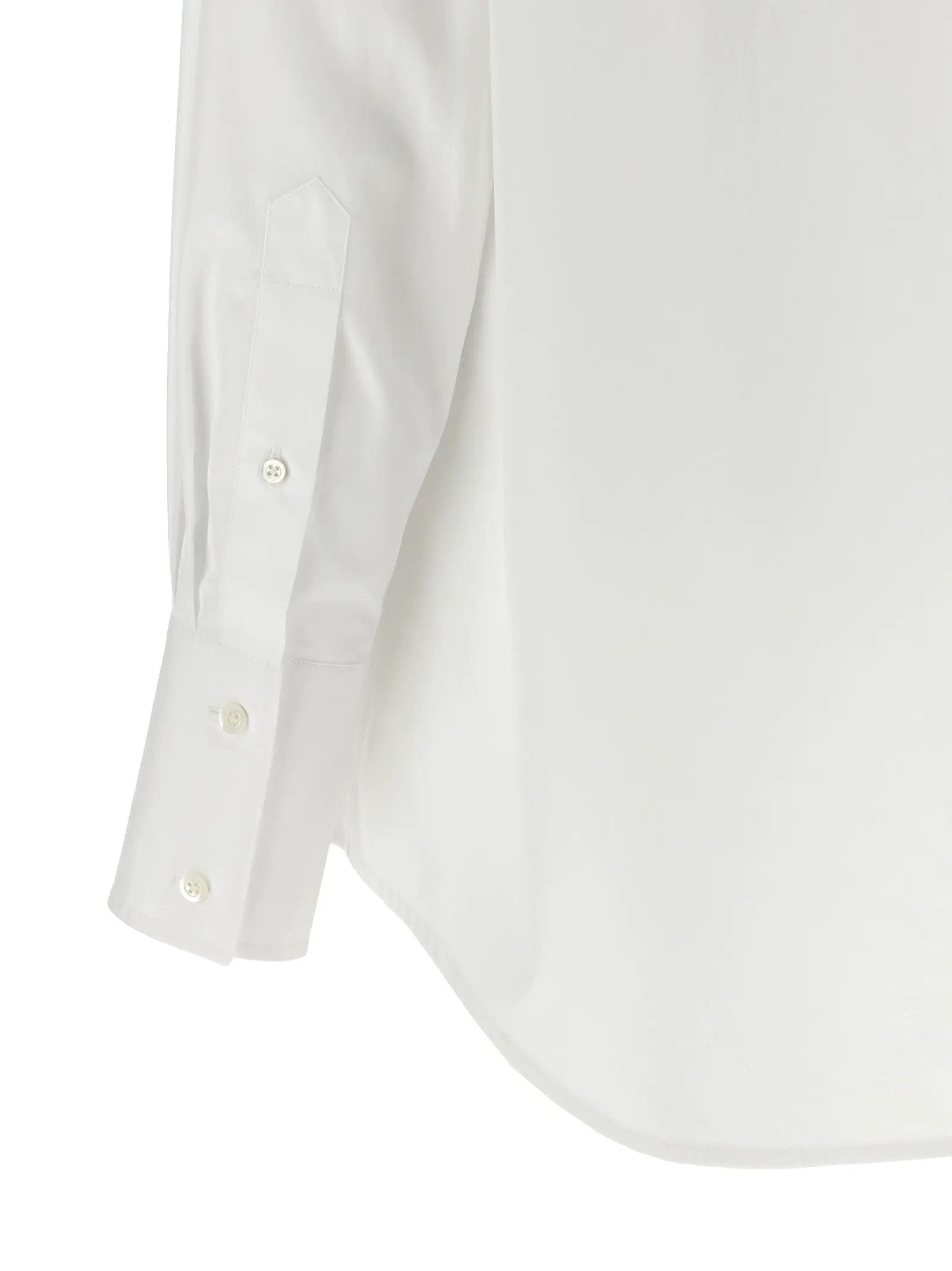 Maison Margiela White Cotton Blouse