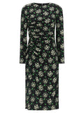 Dolce & Gabbana Black Synthetic Midi Dress