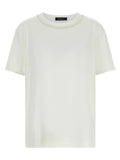 Fabiana Filippi White Cotton T-Shirt