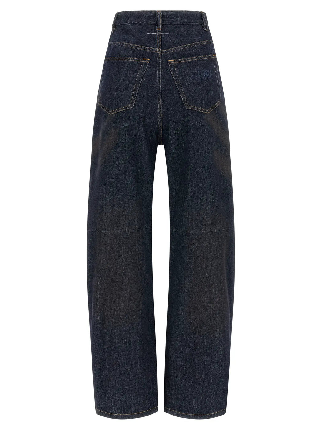 MM6 Maison Margiela Blue Cotton High-Waisted Jean