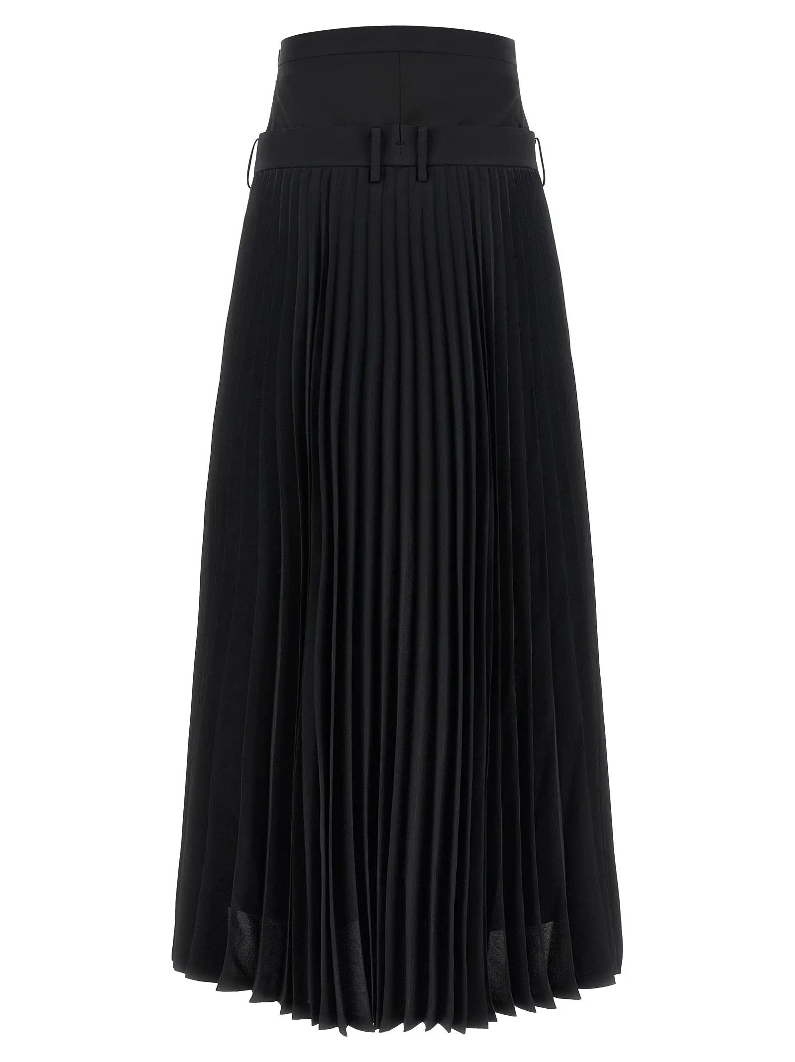 Junya Watanabe Black Wool Pants