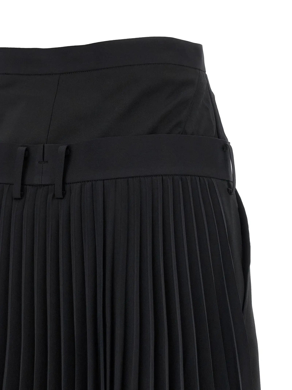 Junya Watanabe Black Wool Pants