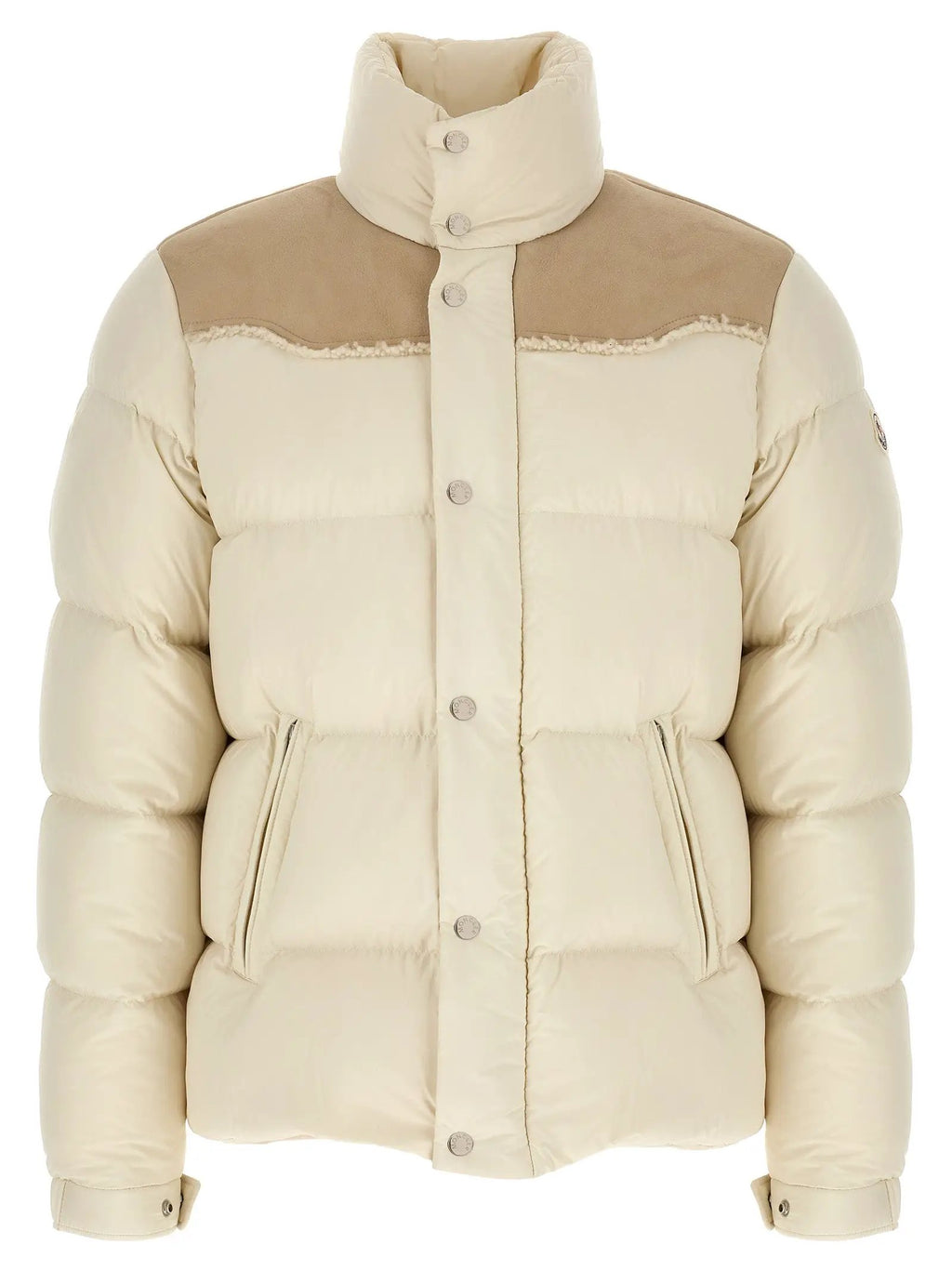 Moncler Beige Polyamide Full-Length Jacket