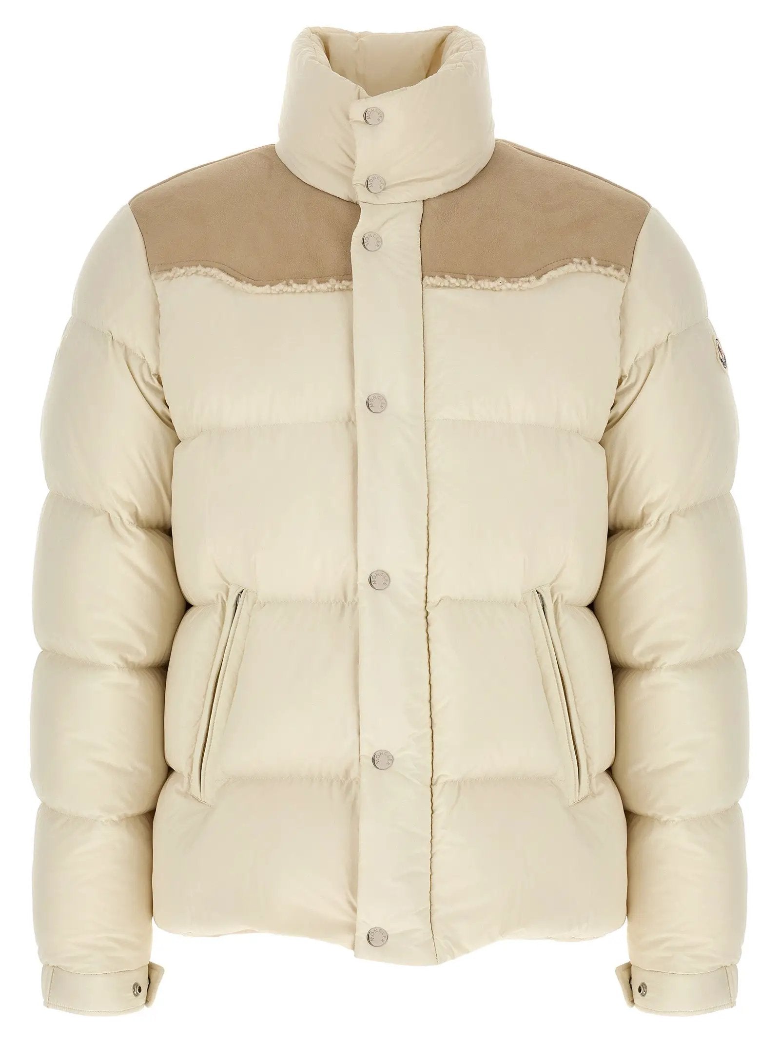 Moncler Beige Polyamide Full-Length Jacket