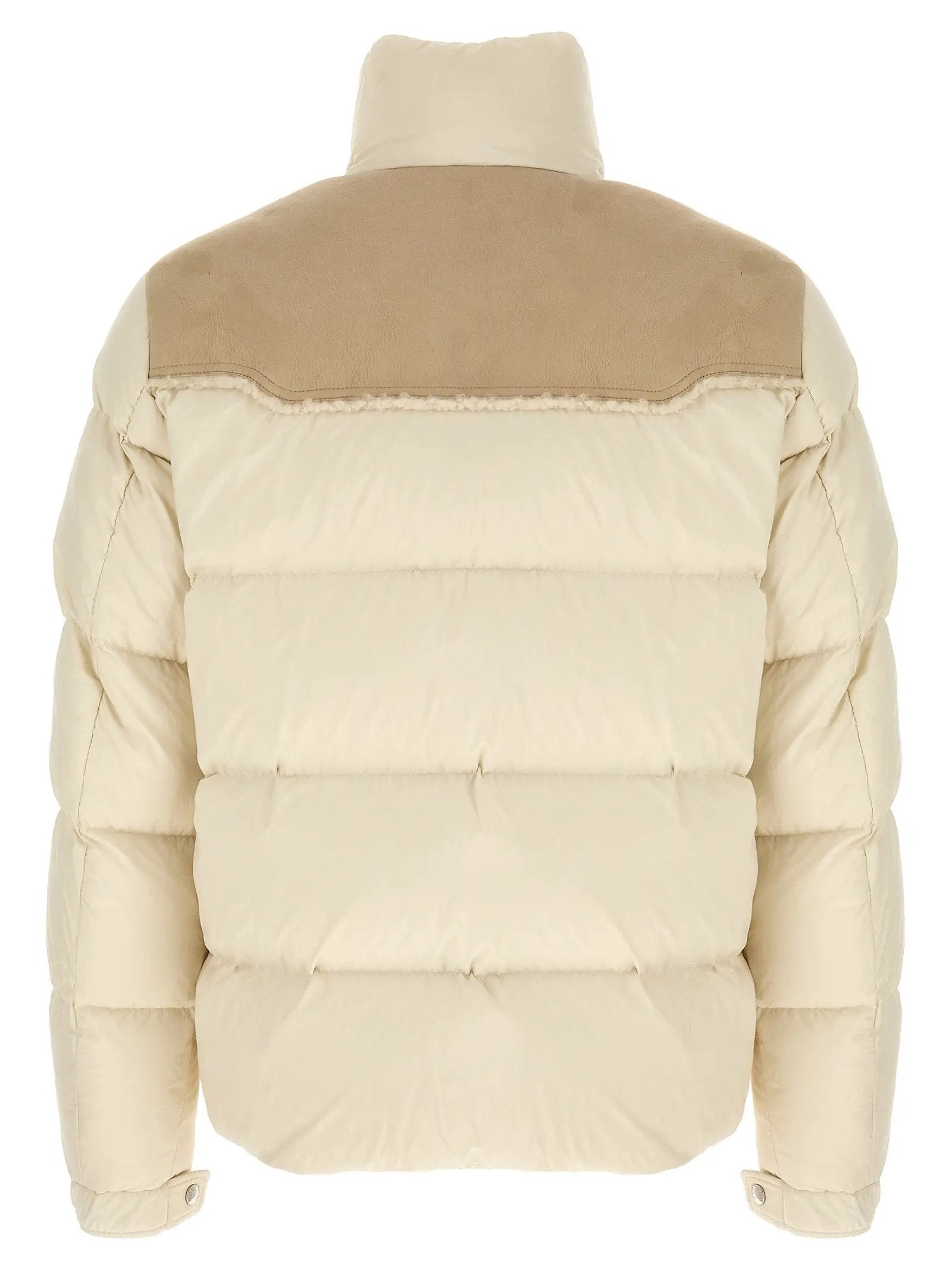 Moncler Beige Polyamide Full-Length Jacket