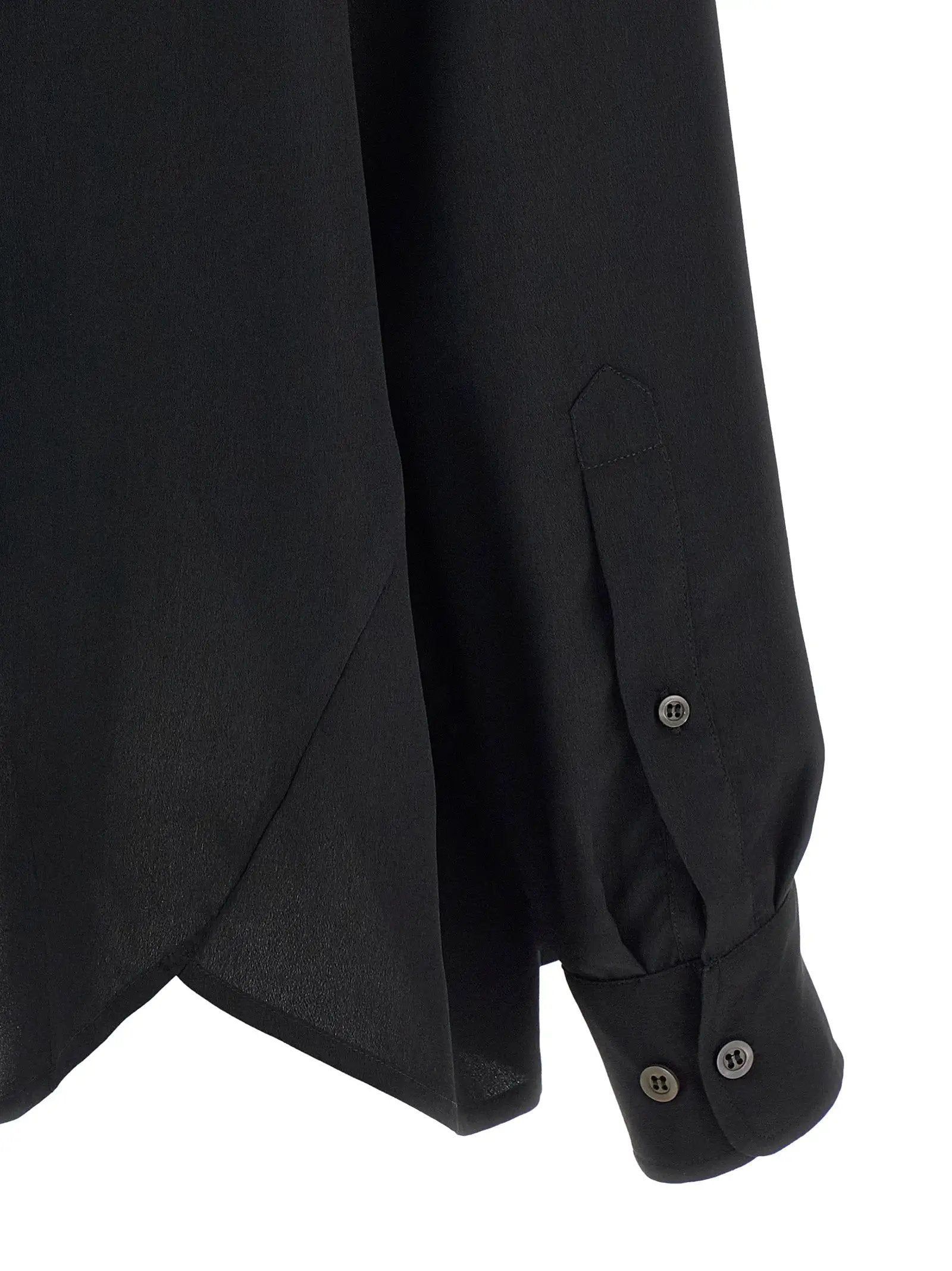 Dries Van Noten Black Polyester Blouse