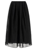 Brunello Cucinelli Black Cotton Mini Skirt