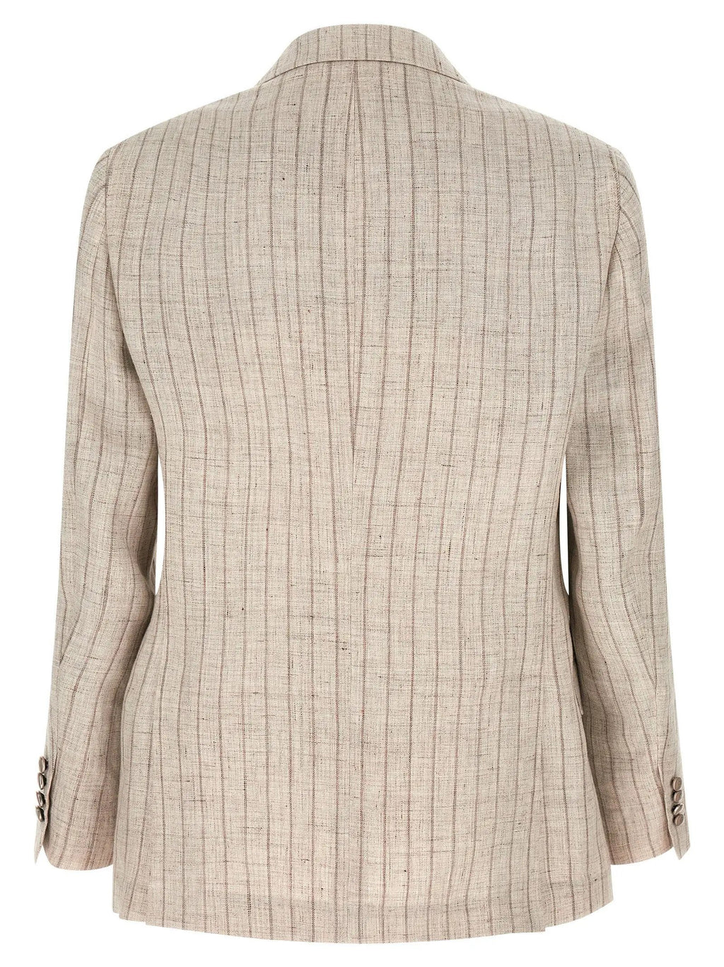 Brunello Cucinelli Gray Linen Blazer