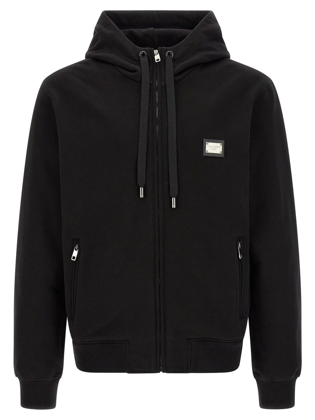 Dolce & Gabbana Black Cotton Sweatshirt