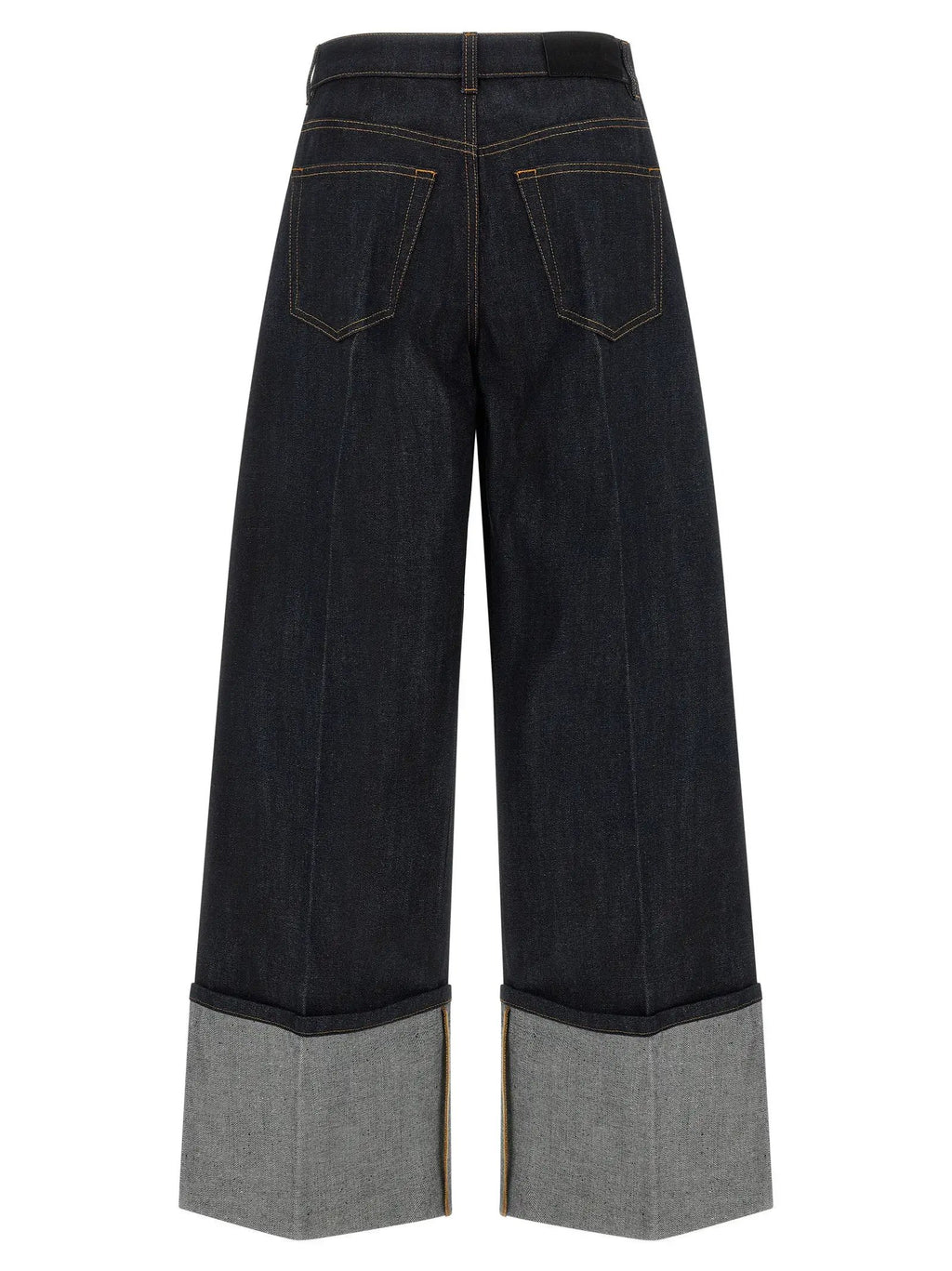 Givenchy Blue Cotton Flared Jeans