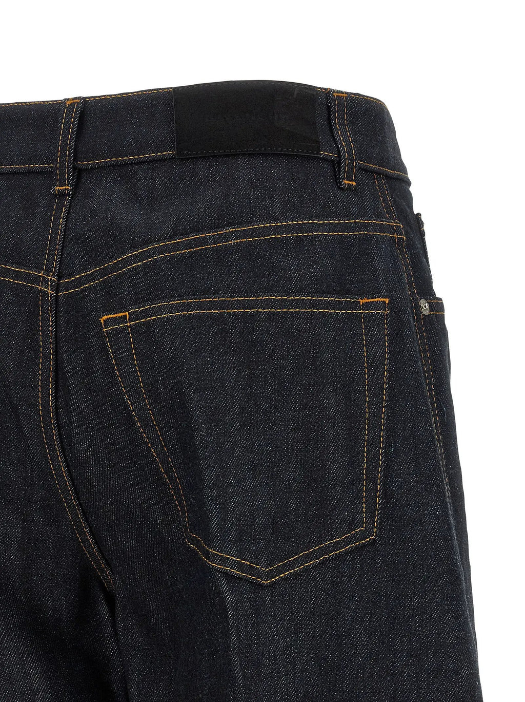 Givenchy Blue Cotton Flared Jeans