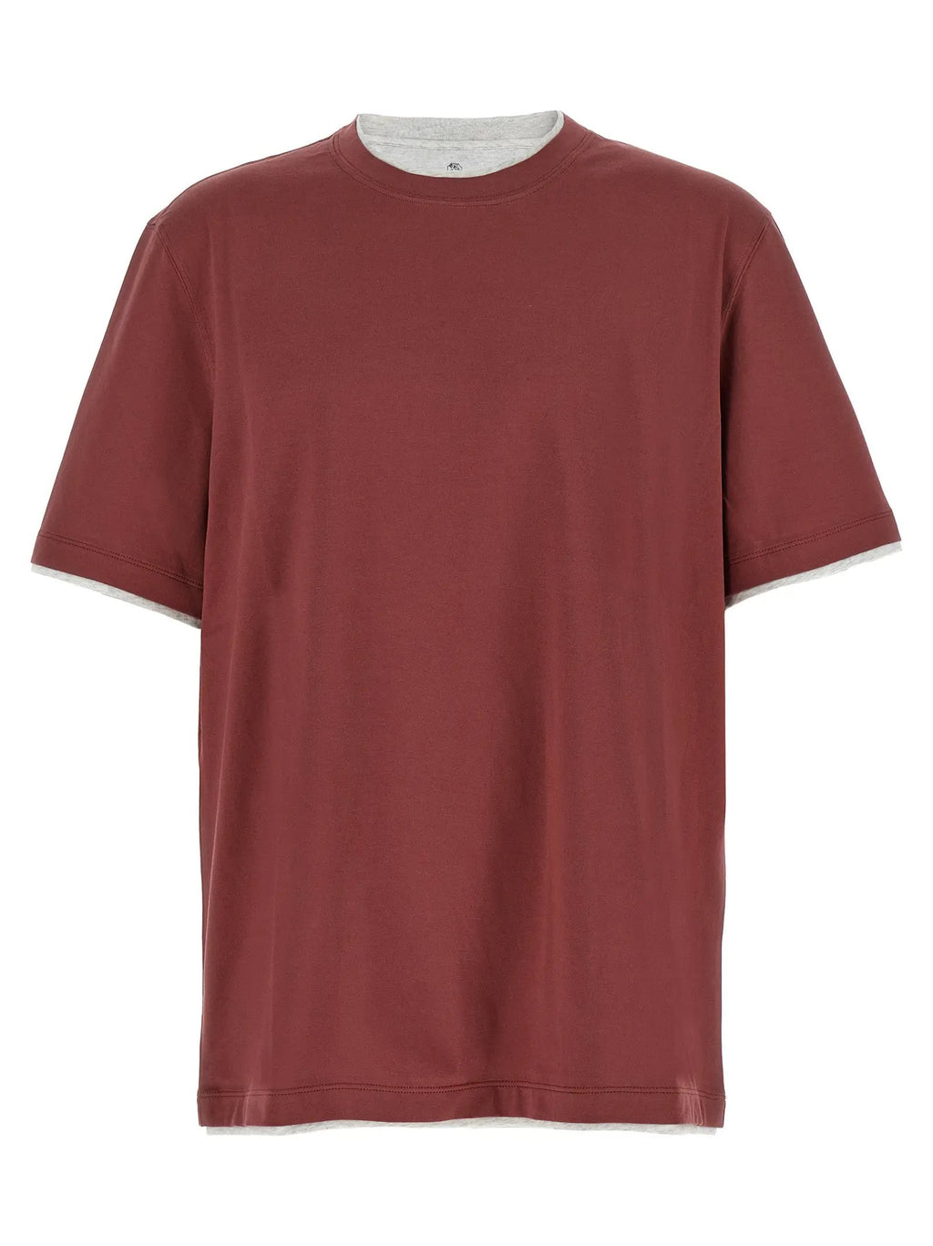 Brunello Cucinelli Multicolor Cotton T-Shirt