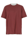 Brunello Cucinelli Multicolor Cotton T-Shirt