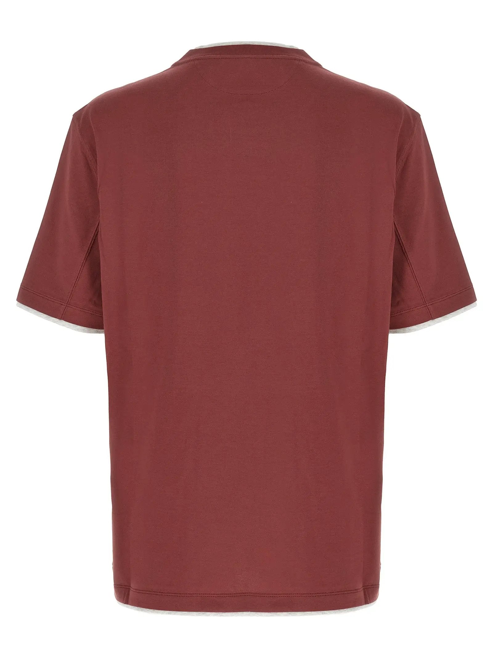 Brunello Cucinelli Multicolor Cotton T-Shirt