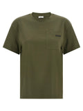 Brunello Cucinelli Bicolor Cotton T-Shirt