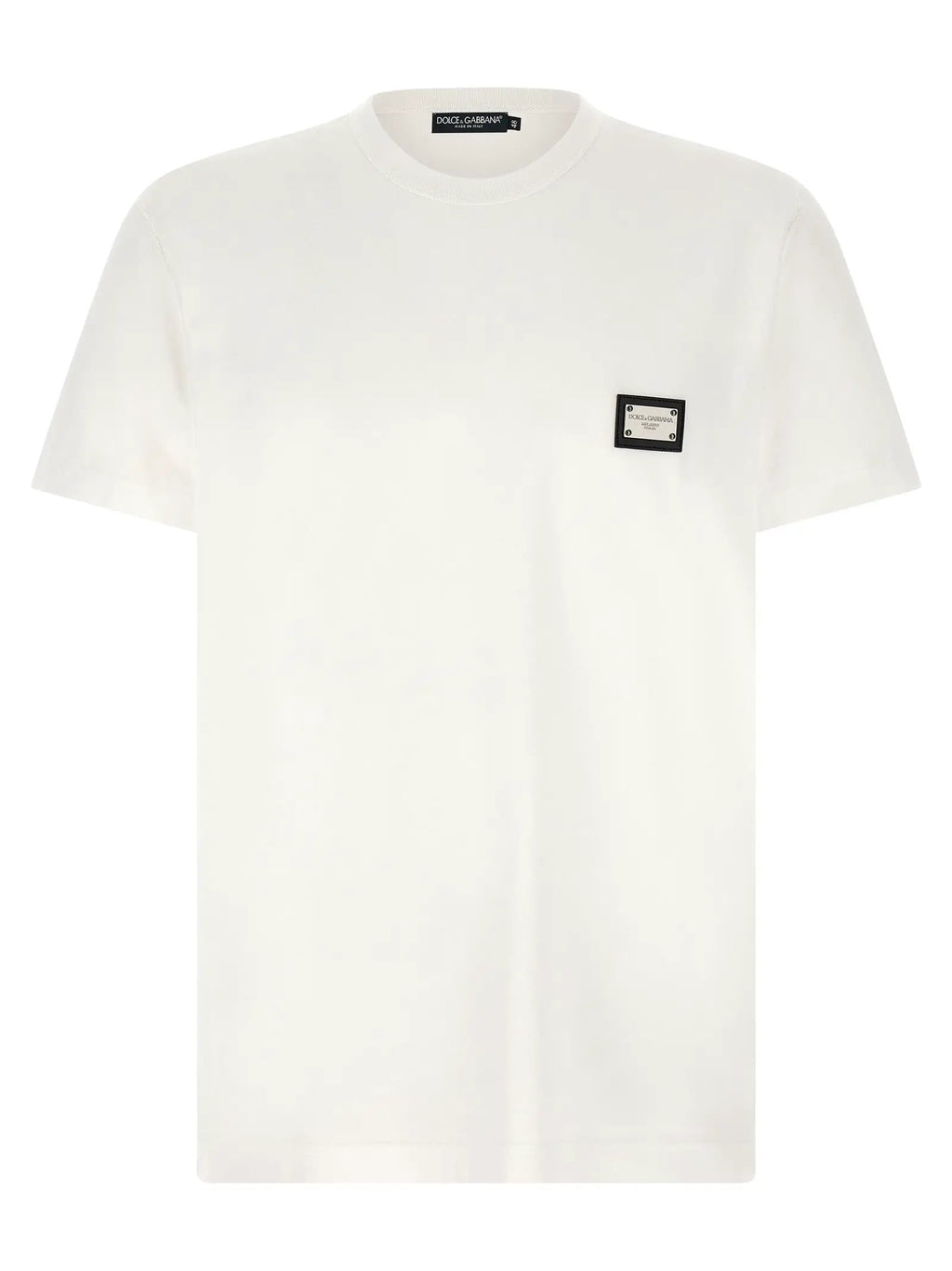 Dolce & Gabbana White Cotton T-Shirt