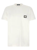 Dolce & Gabbana White Cotton T-Shirt
