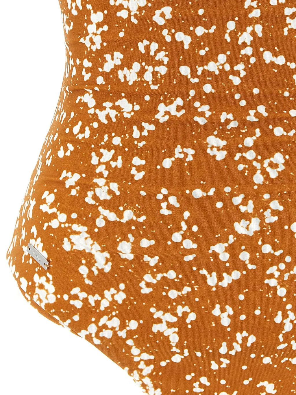 Kiton Brown Polyamide One-Piece Swimsuit