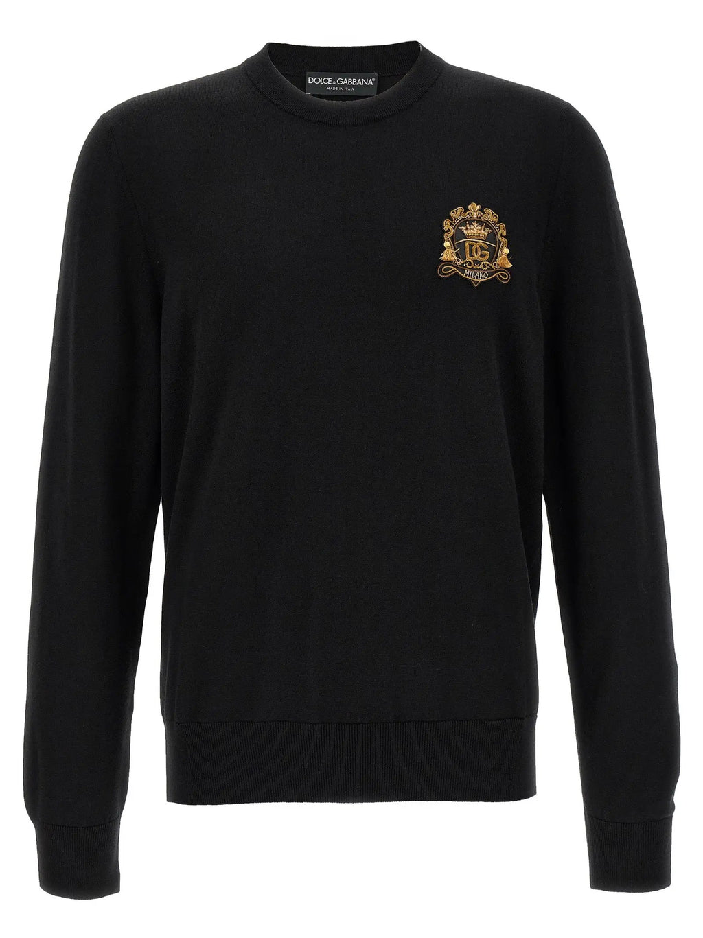 Cardigan Dolce & Gabbana en laine vierge noire
