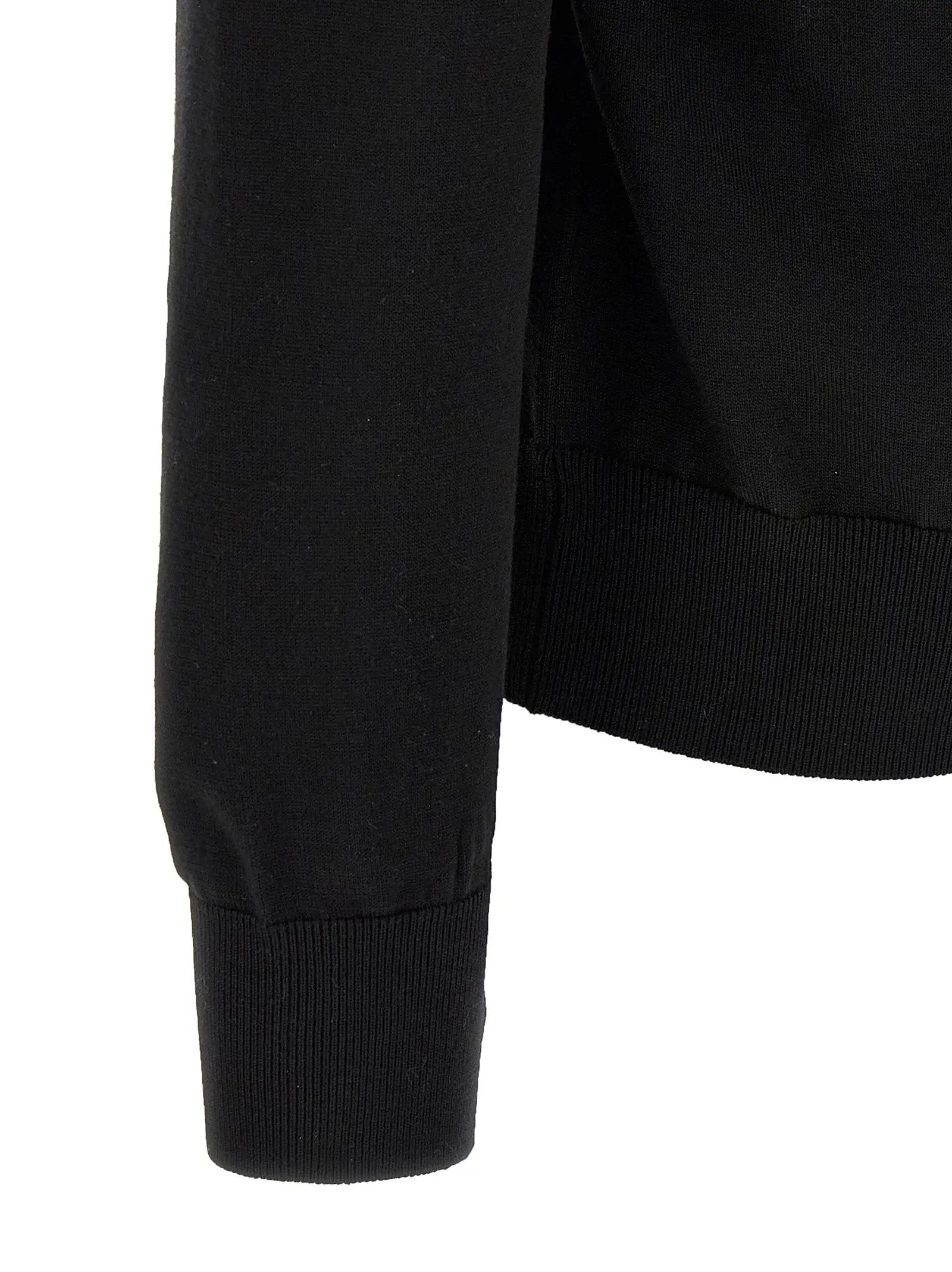 Cardigan Dolce & Gabbana en laine vierge noire