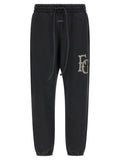 Fear Of God Black Cotton Joggers (Workout Pants)