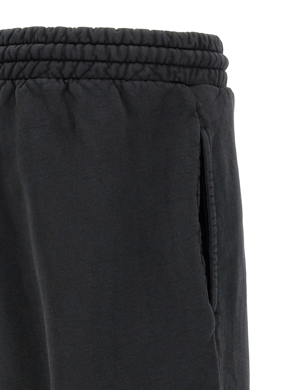 Fear Of God Black Cotton Joggers (Workout Pants)
