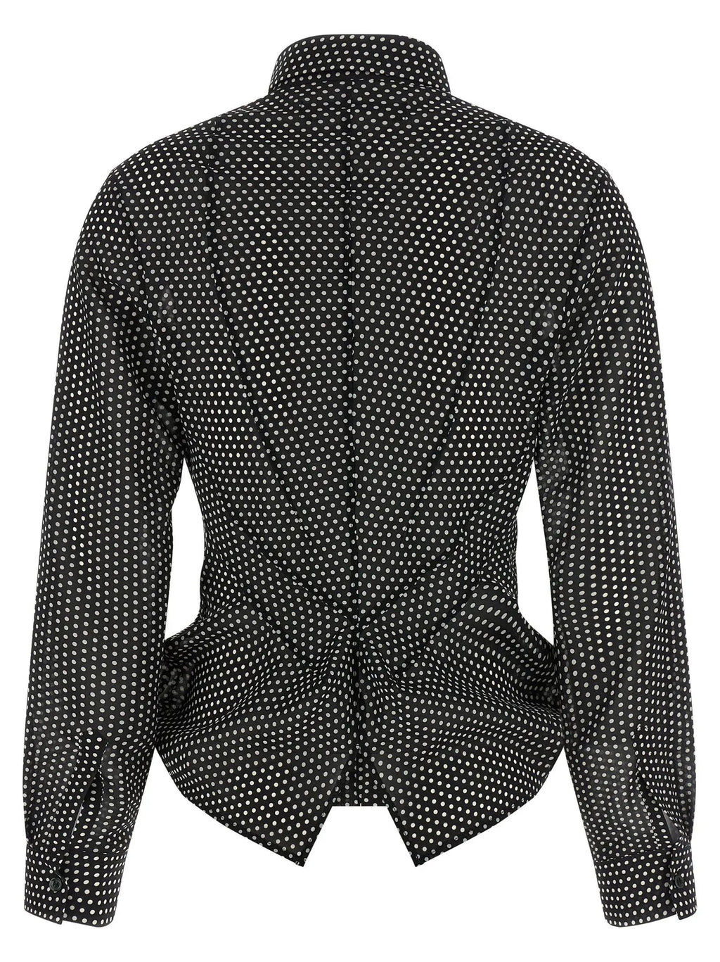 Junya Watanabe Bicolor Polyester Blouse