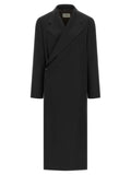 Lemaire Blue Wool Coat