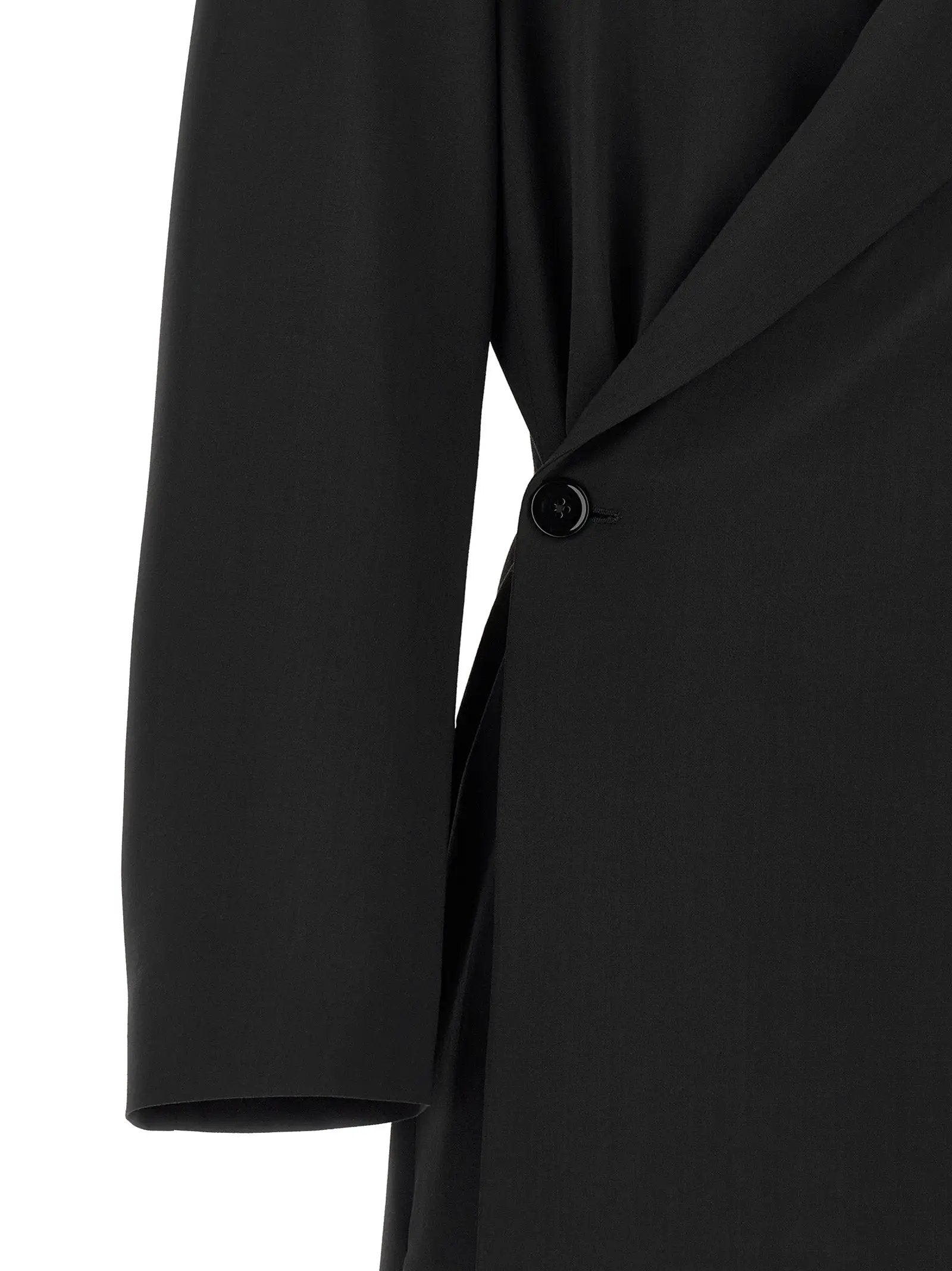 Lemaire Blue Wool Coat