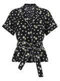 Dolce & Gabbana Black Silk Blouse