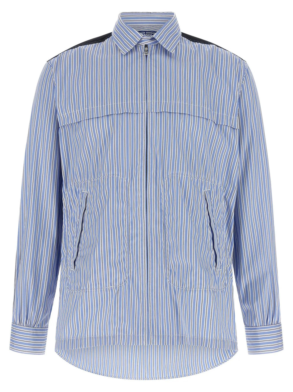 Junya Watanabe Blue Cotton Blouse