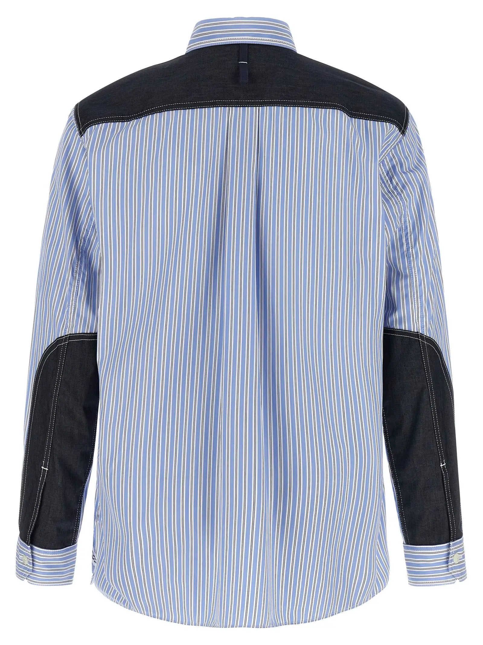 Junya Watanabe Blue Cotton Blouse