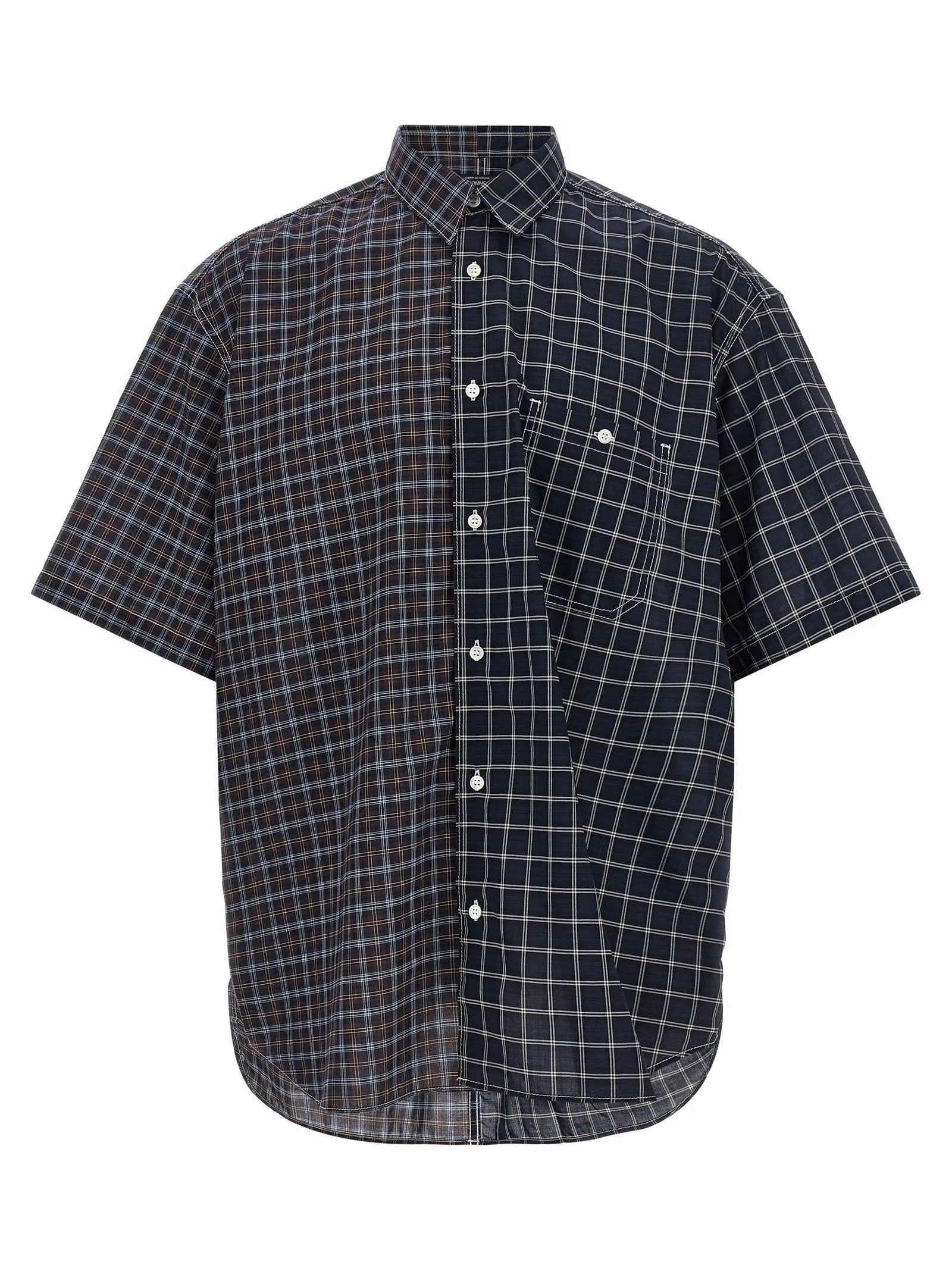Comme Des Garçons Multicolor Cotton Blouse