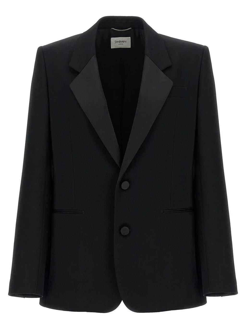 Saint Laurent Black Wool Blazer