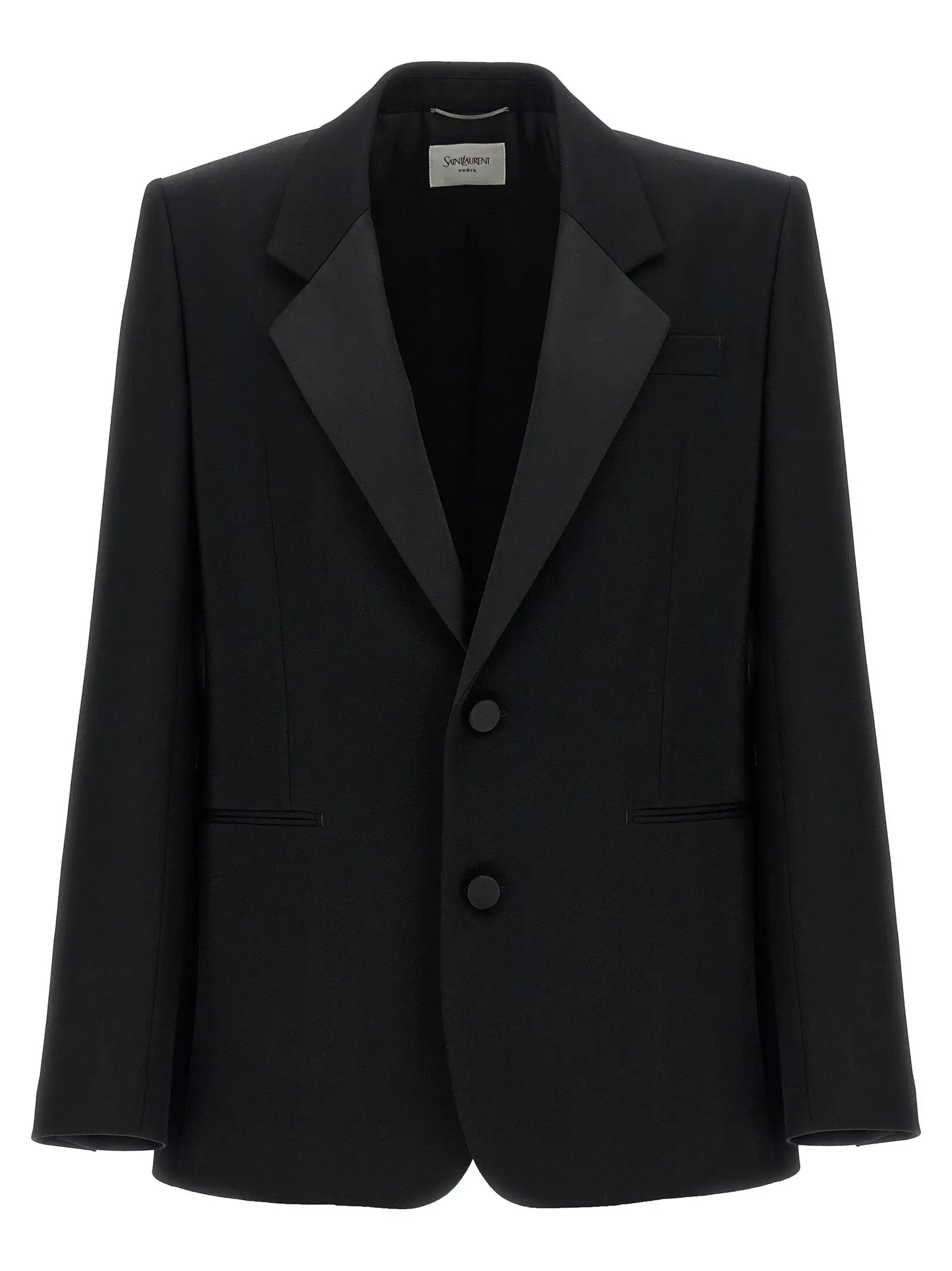Saint Laurent Black Wool Blazer