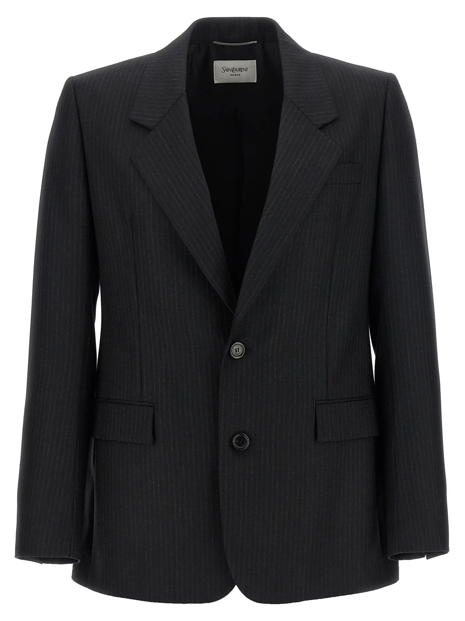 Saint Laurent Black Wool Blazer