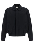 Saint Laurent Black Cotton Shell Jacket