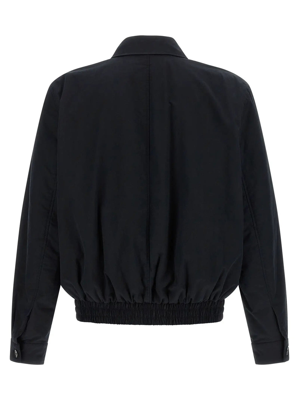 Saint Laurent Black Cotton Shell Jacket