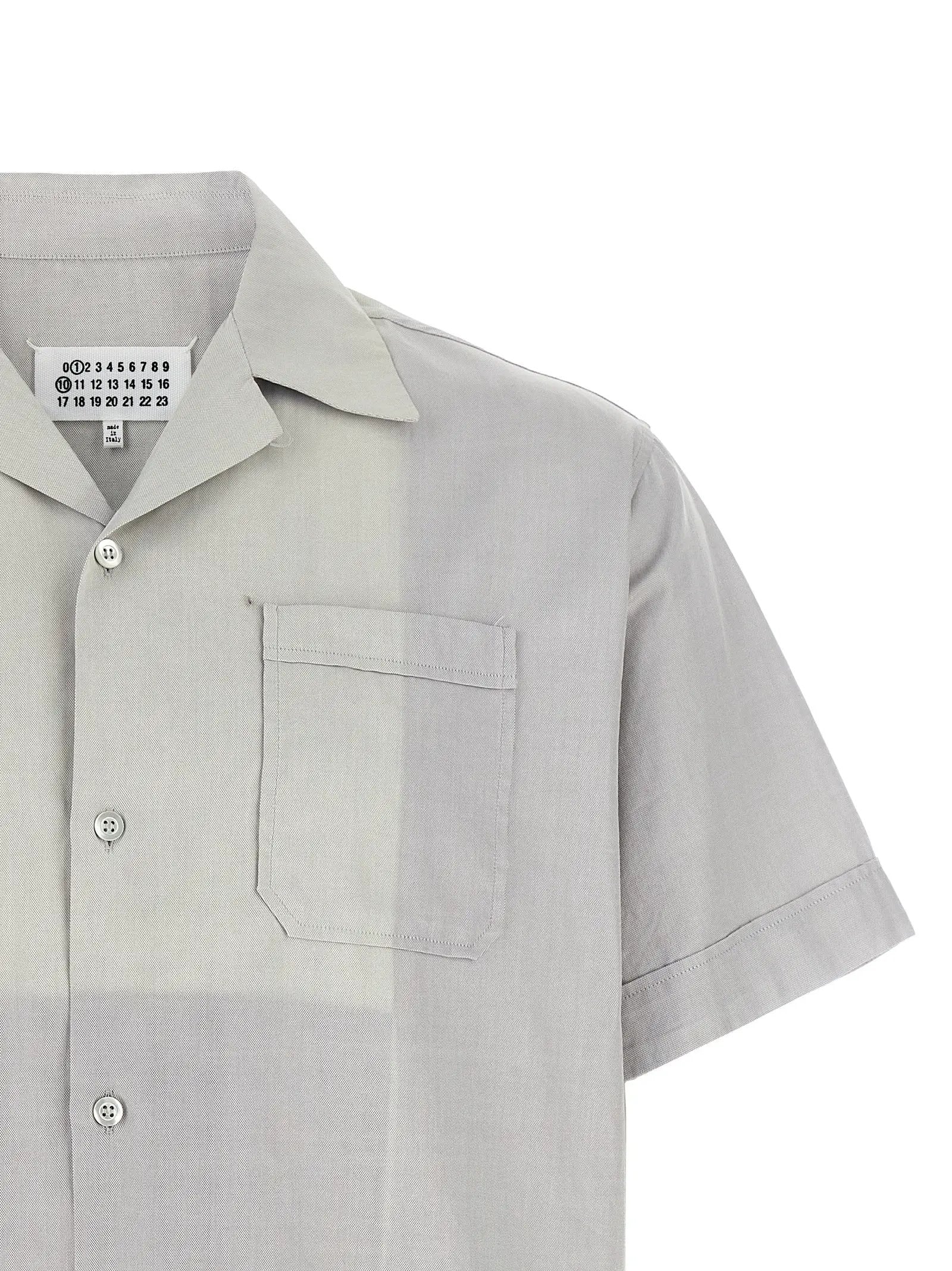 Maison Margiela Gray Cotton Blouse